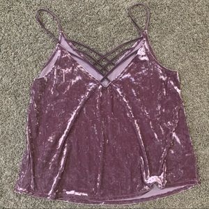 Crushed Velvet Top